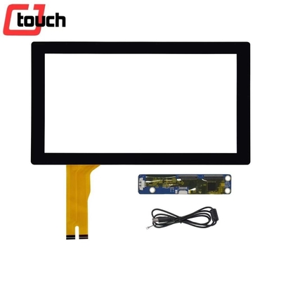 Màn hình cảm ứng điện dung màn hình rộng PCT bề mặt cho kiosk nơi công cộng