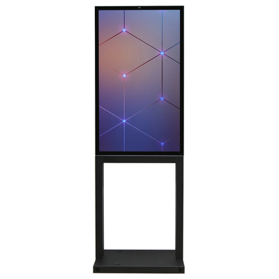 Màn hình quảng cáo LCD ngoài trời 2K, Màn hình cảm ứng đứng 32 '' trên sàn Kiosk 2000 nits