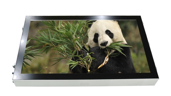 Kiosk quảng cáo ngoài trời khung siêu hẹp 55 inch tản nhiệt nhanh chóng