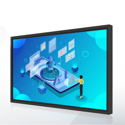 Màn hình hiển thị LCD HD 55 inch chống phá hoại, Màn hình cảm ứng khung hồng ngoại cho giáo dục