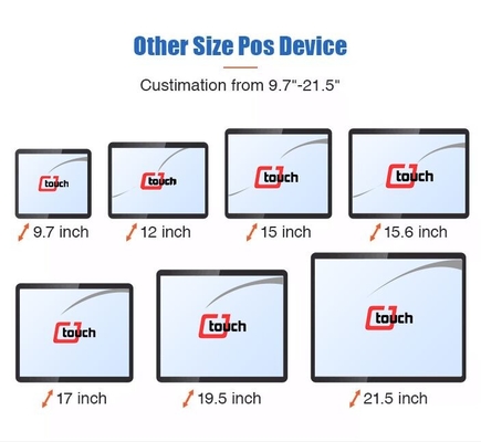 Khung mở 19 inch PCAP Màn hình cảm ứng công nghiệp Màn hình cảm ứng điện dung