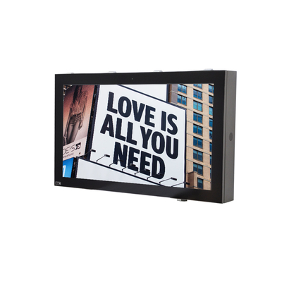 Màn hình quảng cáo LCD ngoài trời OEM, Màn hình hiển thị kỹ thuật số treo tường 32 ''