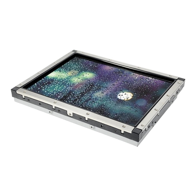 Khung mở kim loại Màn hình cảm ứng SAW Màn hình LCD 4k Độ phân giải 15 inch
