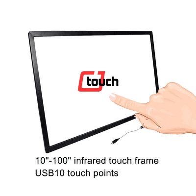 Màn hình cảm ứng hồng ngoại 40 &quot;Antiglare để hiển thị quảng cáo Cảm ứng 10 điểm