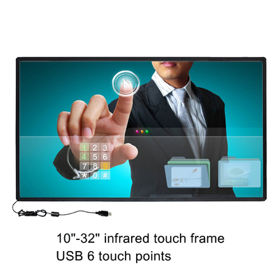 Màn hình cảm ứng hồng ngoại 40 &quot;Antiglare để hiển thị quảng cáo Cảm ứng 10 điểm
