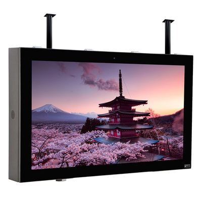 Màn hình LCD cảm ứng tùy chọn để quảng cáo ngoài trời 86 inch Treo tường