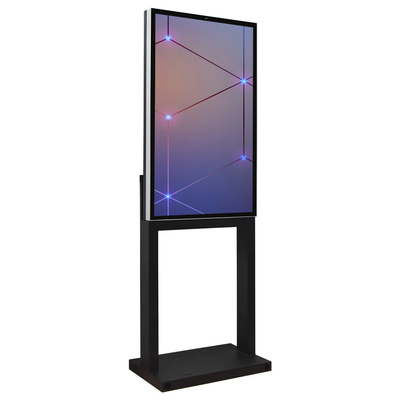 Màn hình quảng cáo LCD ngoài trời 2K, Màn hình cảm ứng đứng 32 '' trên sàn Kiosk 2000 nits
