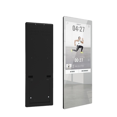 Gương thông minh màn hình cảm ứng 32 inch, Gương phòng tập thể dục tại nhà tương tác 350cd / m2