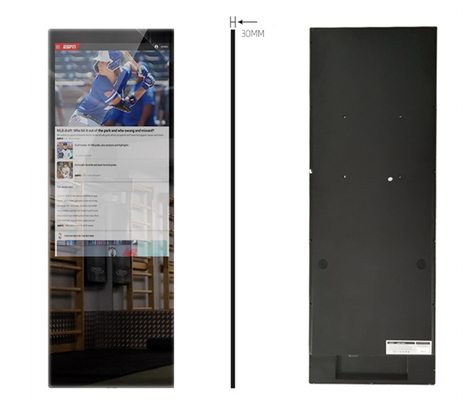 Gương thông minh màn hình cảm ứng 32 inch, Gương phòng tập thể dục tại nhà tương tác 350cd / m2