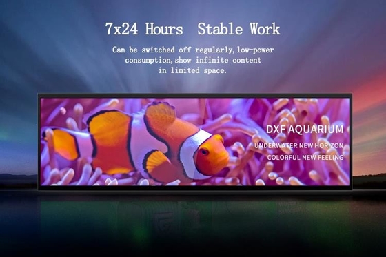 Bảng điều khiển màn hình LCD CJ TOUCH Kéo dài 38,5 inch độ phân giải 1920x540