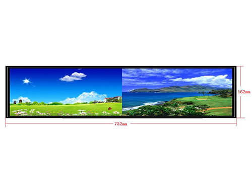 1920X380 Độ phân giải màn hình LCD kéo dài 19,1 inch cho quảng cáo