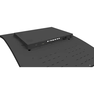 Bảng điều khiển màn hình cảm ứng cong 43 inch 4K với viền dải LED